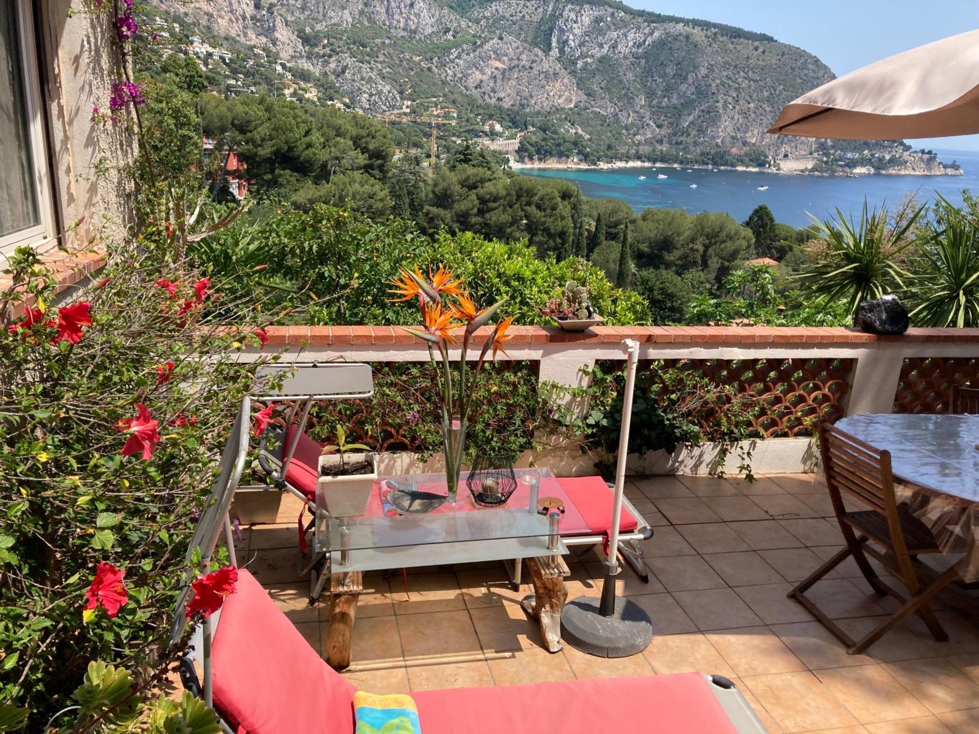 Appartement Independant Dans Villa Eze Bord De Mer المظهر الخارجي الصورة